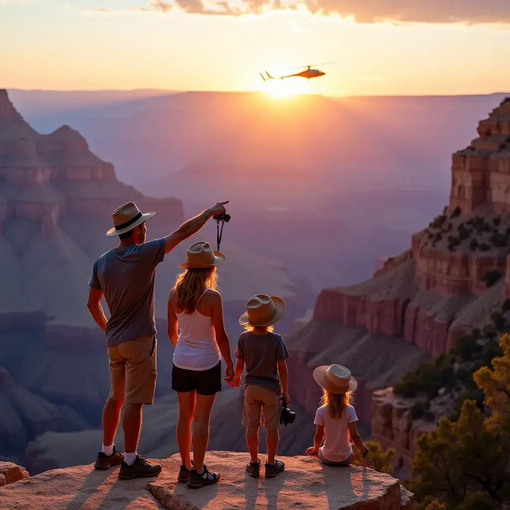 Человек, наслаждающийся видом на каньон во время пешей прогулки.